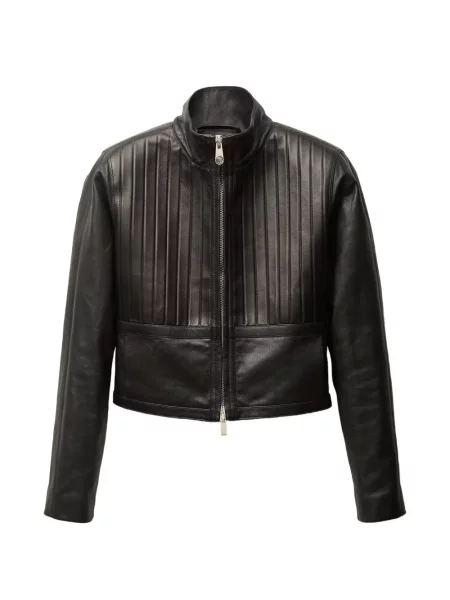 Geanta de piele Versace negru