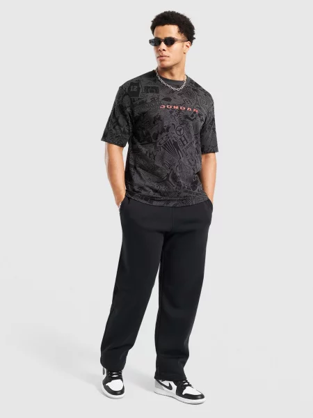Jordan T-Shirt M J Brk Lsr Gfx Ss Crew czarna