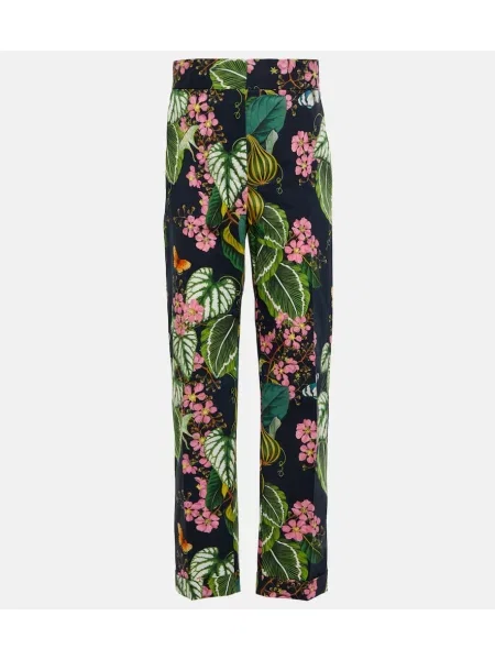 Cropp pantaloni Oscar De La Renta din poplin