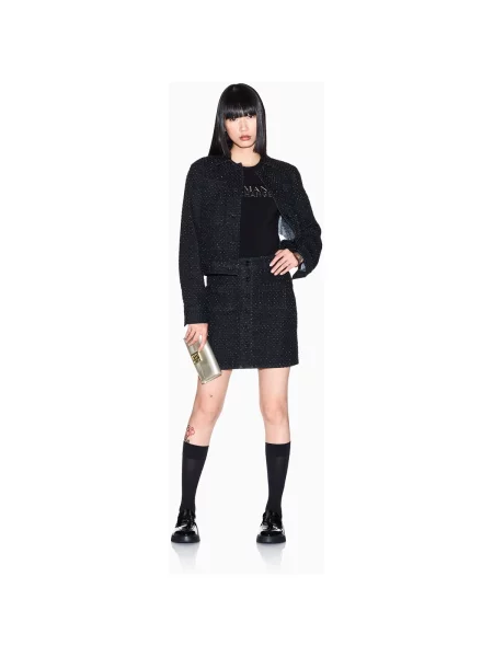 ARMANI EXCHANGE Tricou auriu negru