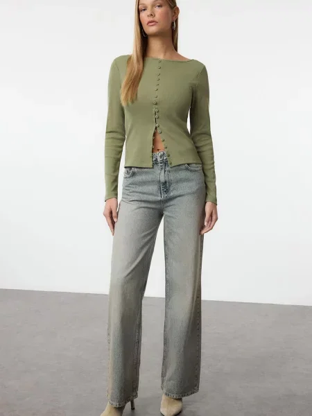 Bluza Trendyol zelena