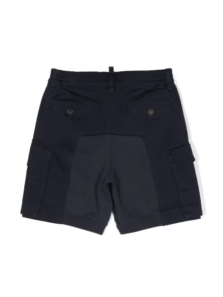 Szorty cargo dziecięce Dsquared2 niebieskie