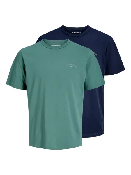 Jack & Jones Junior Tricou College / verde albastru