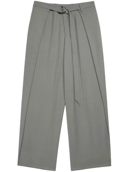 Pantaloni Ami Paris cu picior lat