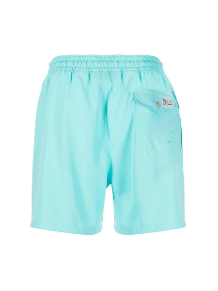 Kąpielówki Polo Ralph Lauren Underwear z siateczką z siateczki niebieskie