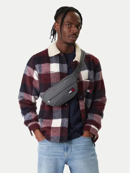 Tommy Jeans Torbica za okrog pasu﻿ Tjm Ess Daily Bumbag siva