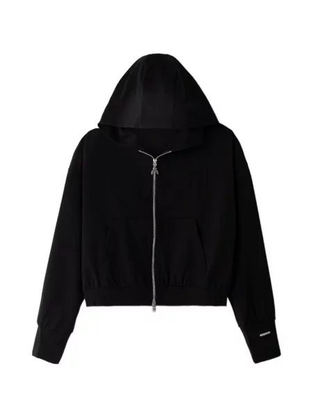 Bluza z kapturem dziecięca Patrizia Pepe Girl czarna