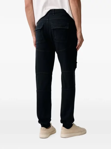 Pantaloni cargo Aeronautica Militare cu autograf negru