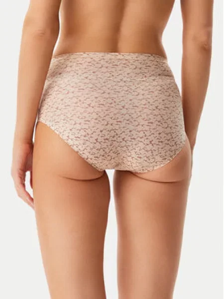 Chantelle Klasické kalhotky s vysokým pasem Soft Stretch béžová