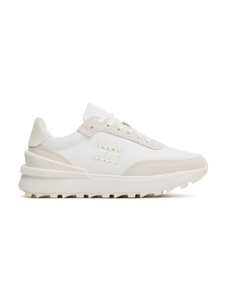 Sneakersy Tommy Hilfiger skórzane białe