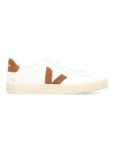 Veja Campo Leather Kobiety Buty sportowe Veja Size: 3 biały