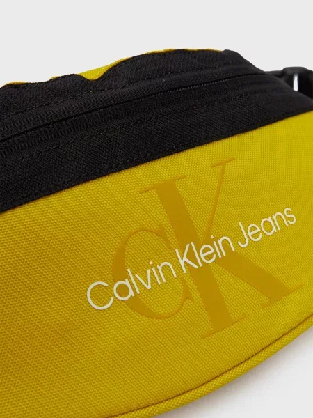 Поясна сумка Calvin Klein Jeans жовта