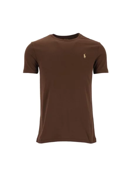 Koszulka polo Polo Ralph Lauren brązowa