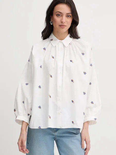 Weekend Max Mara koszula BUTTERFLY biała