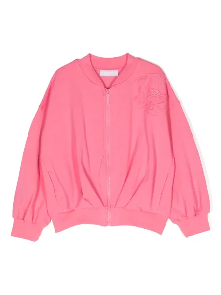 Bluza rozpinana dziecięca Monnalisa różowa