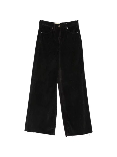 Pantaloni Momoni de catifea cord maro