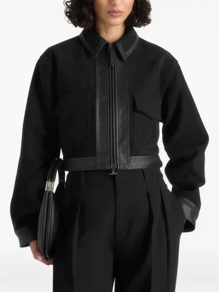 Geanta de piele Manière De Voir negru