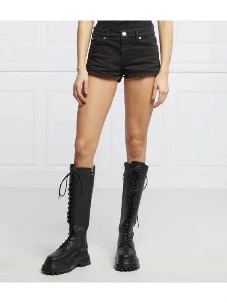 Pinko Pantaloni scurți GRINTOSA | denim negru