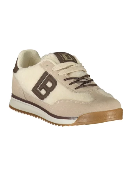 Sneakersy Laura Biagiotti zamszowe beżowe