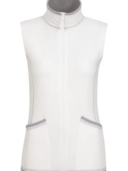 Montana kamizelka z zamkiem na całej długości Beige