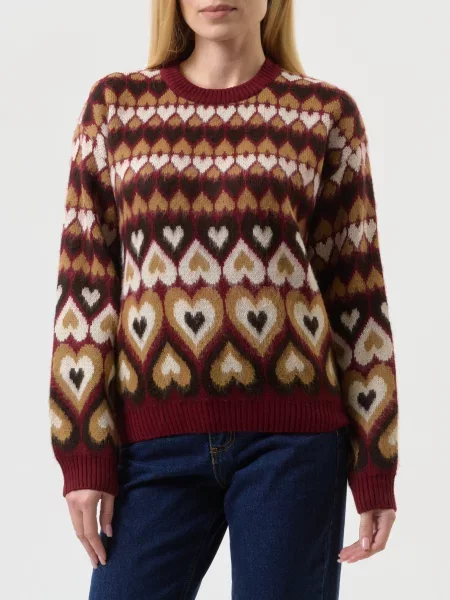 Светр J.b4 Just Before бордовий