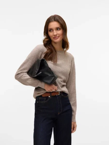 VERO MODA Pulover VMDoffy grej