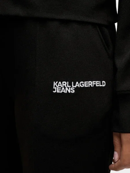 Pantaloni de trening Karl Lagerfeld Jeans negru