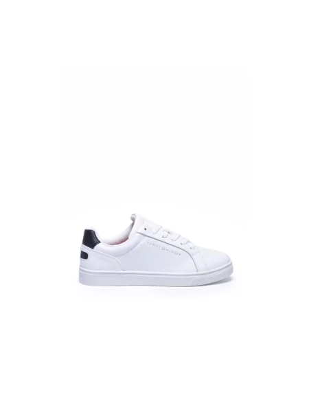 Sneakersy Tommy Hilfiger skórzane białe