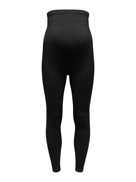 Only Maternity Leggings OLMJAIA' negru