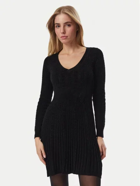 Guess Rochie tricotată negru