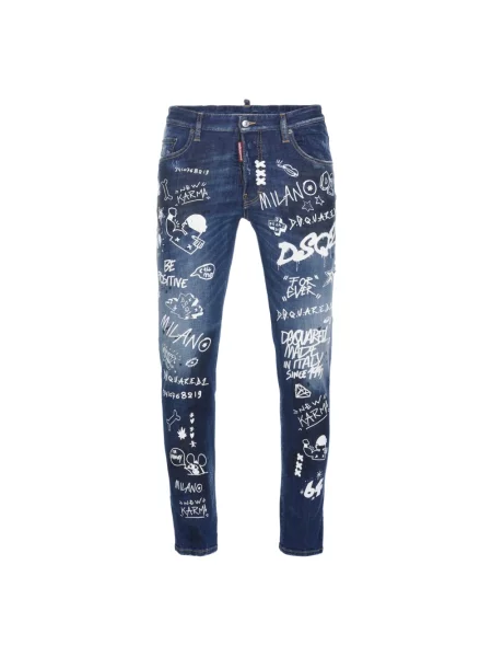 Jeansy Dsquared2 niebieskie