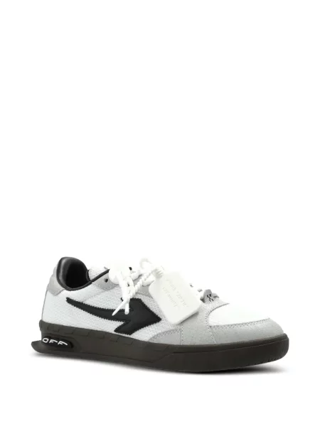 Fűzős csipkés sneaker Off-white fehér