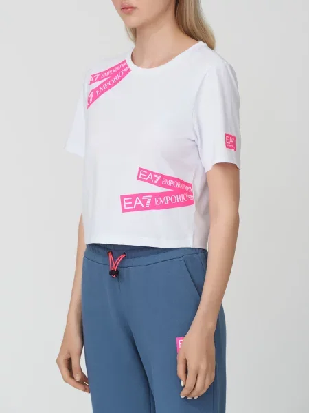 Футболка Ea7 Emporio Armani белая