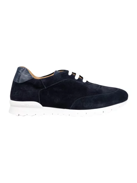 Sneakersy Kiton zamszowe niebieskie