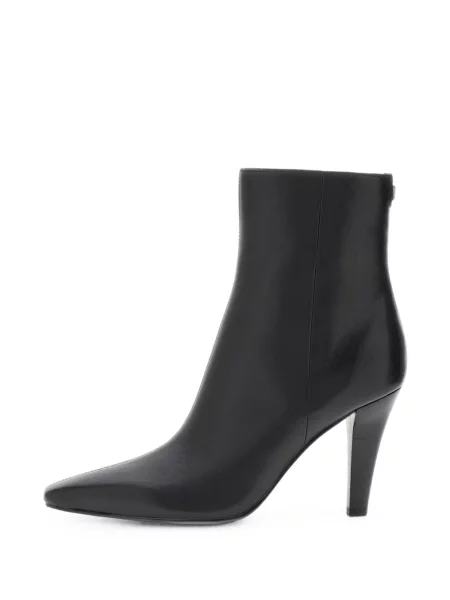 Боти до глезена Guess с автограф черно