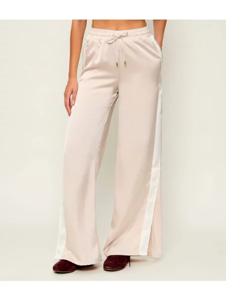 Liu Jo Sport De satin pantaloni | Relaxed fit roz