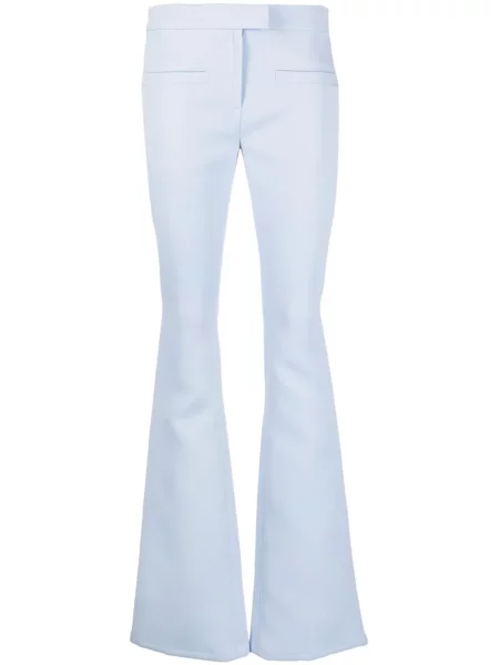 Pantaloni Courreges albastru