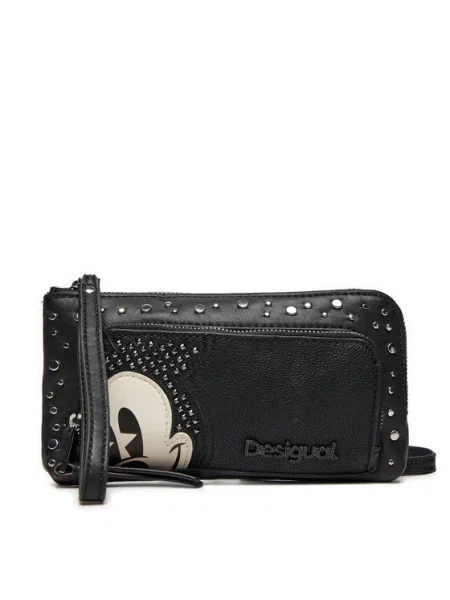 Crossbody torbica Desigual črna