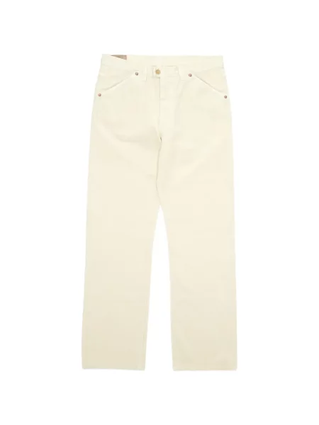 Pantaloni Fortela cu model herringbone