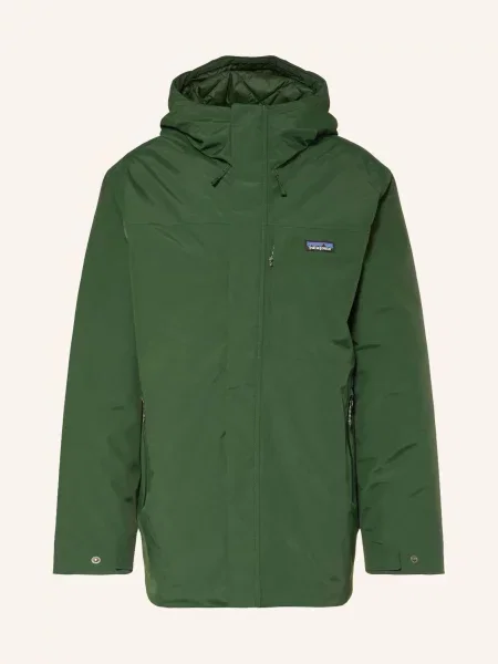 Patagonia Funkční Bunda Winshadow tmavě zelená