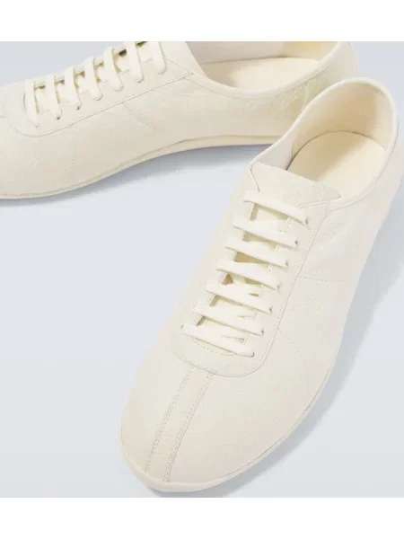 Sneakerși The Row din piele alb