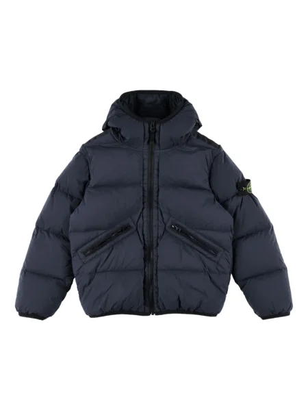 Kurtka dziecięca Stone Island niebieska