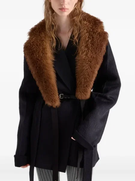 Palton Prada negru