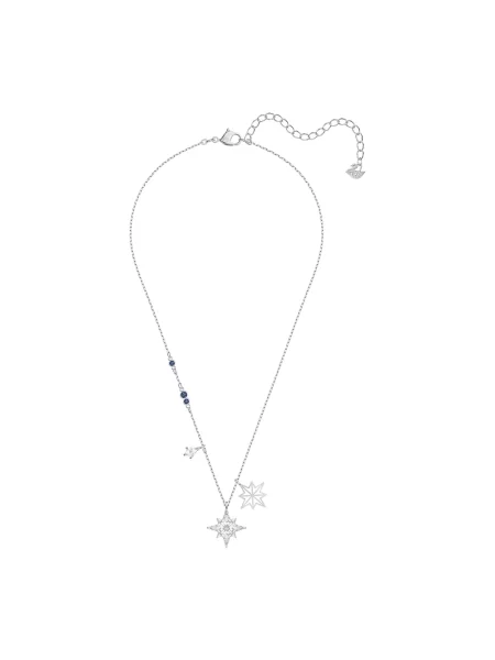 Naszyjnik Swarovski szary