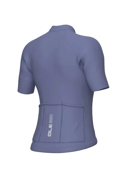 Koszulka rowerowa Alé Cycling Solid Color Block fioletowa