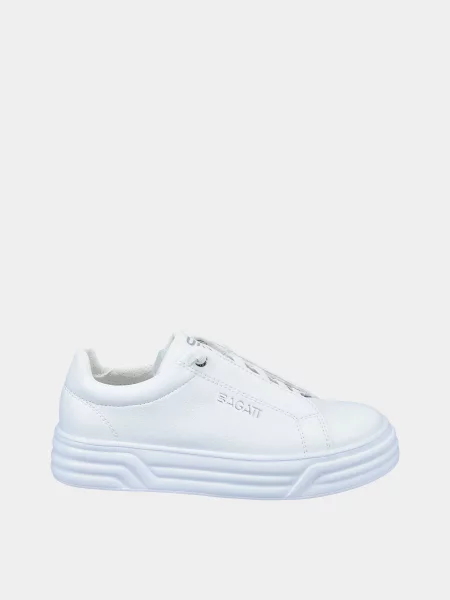 BAGATT Кеди низькі Текстиль білий