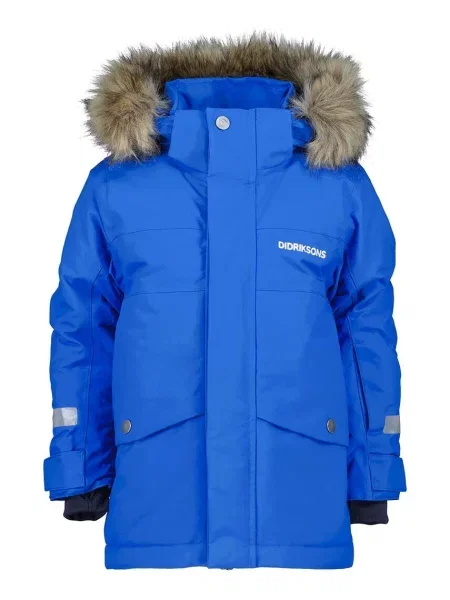 Didriksons Dětská bunda BJÄRVEN KIDS PARKA modrá