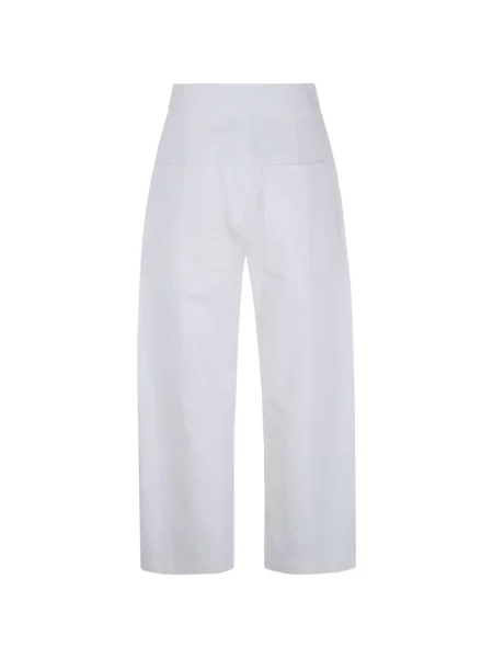 Pantaloni Studio Nicholson alb