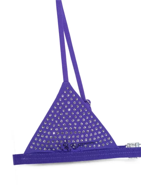 Stras sutien triunghi Patrizia Pepe violet