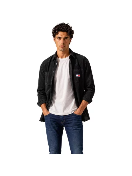 Košeľa Tommy Hilfiger čierna